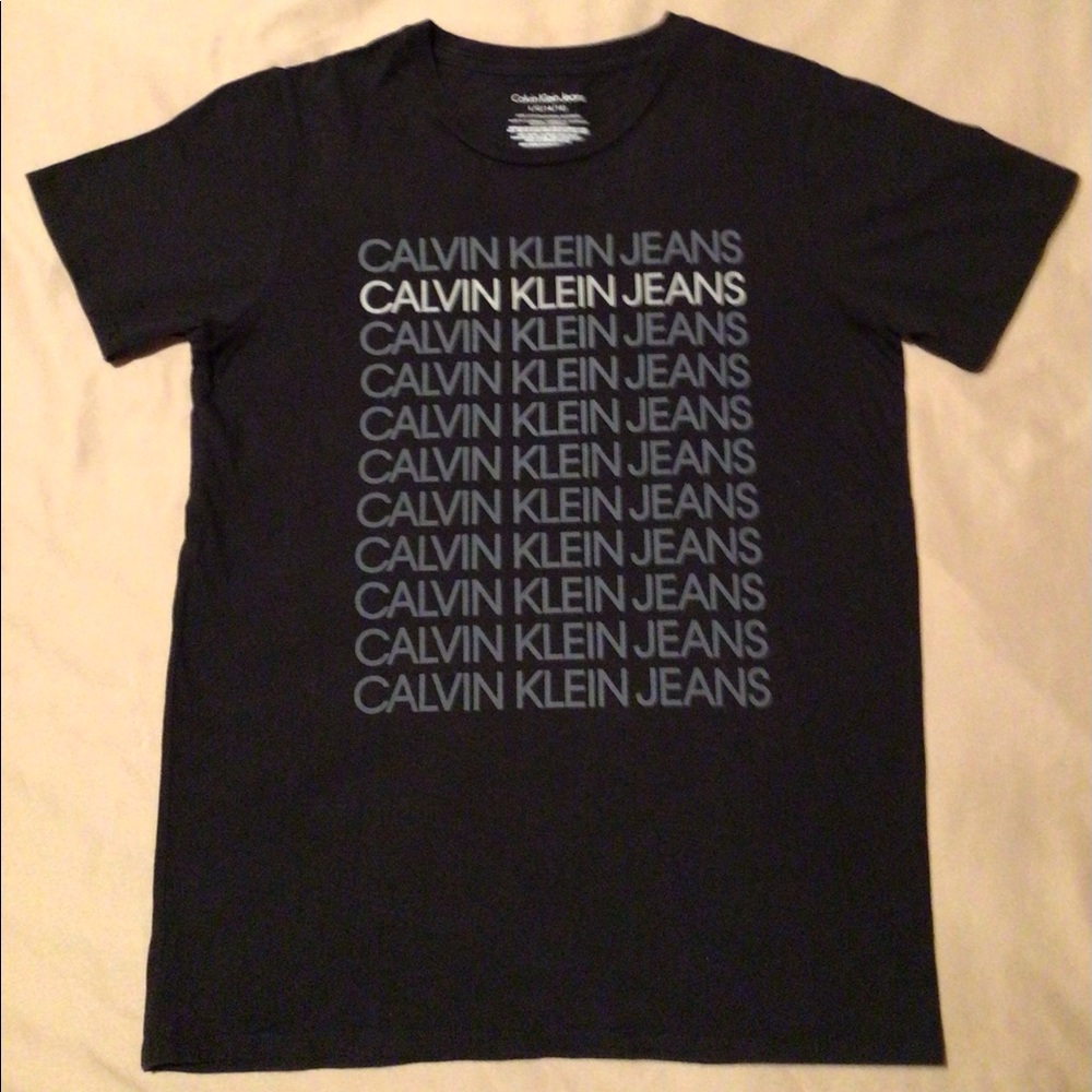 black pullover,Calvin Klein Brand,for boys,size L/G(14/16)